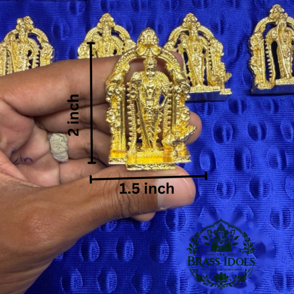 Premium Brass Malaysia Murugan Statue 2 Inch