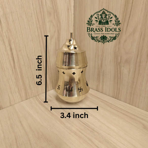 Brass Pachakarpoora Vilakku 6.5 Inch