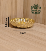 Brass Agarbatti Stand Plate Size 2 – 70g