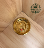 Brass Mini Pooja Plate 6.2 Inch