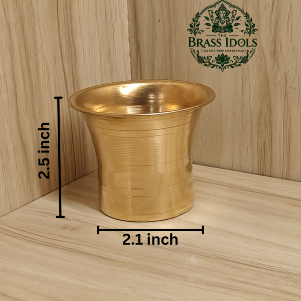 Copper Panchapatra 2.5 Inch