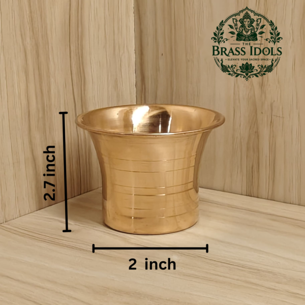 Copper Panchapatra 2.7 Inch