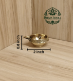Brass Kuber Diya 2 Inch