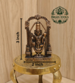 Copper Balaji Idol 3 Inch