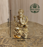 Panchaloha Ganesha Idol 1.2 Inch