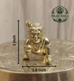 Panchaloha Krishna Idol 1 Inch