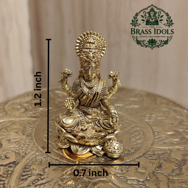 Panchaloha Lakshmi Idol 1.2 Inch