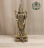 Premium Brass Tirupati Balaji Idol 7.7 Inch