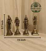 Brass Nalvar Set 5.7 Inch