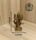 Brass Murugan Idol 2.5 Inch