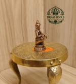 Copper Ayyappan Statue 1.5 Inch