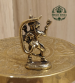 Miniature Brass Hanuman Statue 1.5 Inch
