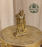 Premium Brass Karuppasamy Statue 1.6 Inch