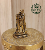 Premium Brass Karuppasamy Statue 1.9 Inch