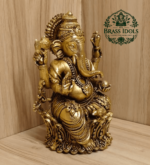 Premium Brass Ganesh Statue 5 Inch