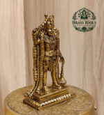 Premium Brass Karuppasamy Statue 3 Inch