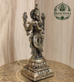 Premium Brass Krishna Statue 3.6 Inch