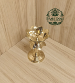 Brass Lotus Diya Stand 6 Inch