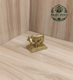 Brass Cow and Calf Idol 1.5 Inch