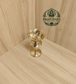 Brass Lotus Diya Stand 4.7 Inch