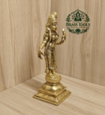 Brass Andal Statue 9.5 Inch