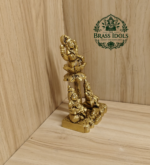Brass Lakshmi Kubera Statue 5 Inch