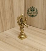 Brass Vasavi Kanyaka Parameshwari Devi Statue 2.9 Inch