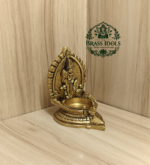 Brass Murugan Vilakku 3 Inch