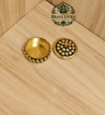 Brass Sindoor Box 1.5 Inch