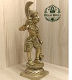 Bronze Karuppasamy Vigraham 9 Inch