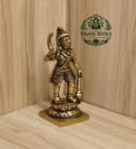 Brass Karuppasamy Statue 5.5 Inch