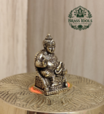 Miniature Brass Kubera Statue 1.4 Inch