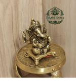 Brass Ganesh Statue 2.2 Inch