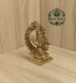 Brass Swarna Akarshana Bhairava Idol 4 Inch
