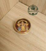 Brass Tiruchendur Murugan Kumkum Chimil 2 Inch