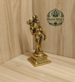 Brass Ardhanarishvara Statue 5 Inch