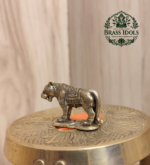 Miniature Brass Tiger Statue 1 Inch