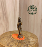 Miniature Brass Krishna Idol 1.5 Inch