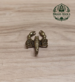 Miniature Brass Scorpion Figurine 1.8 Inch