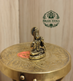 Miniature Brass Hanuman Idol 1.5 Inch