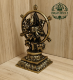 Premium Brass Chakrathalwar Statue 5 Inch
