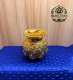 Brass Ashtalakshmi Kalash 4.5 Inch