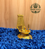 Brass Thiruchendur Gopuram Vilakku 5.2 Inch