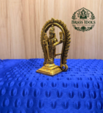 Brass Murugan Idol 4.7 Inch