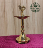 Brass Peacock Kuthu Vilakku 6.8 Inch