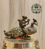 Brass Peacock Figurine 3 Inch