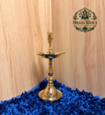 Brass Peacock Puja Diya 8 Inch