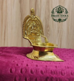 Brass Kamatchi Amman Vilakku 4.5 Inch