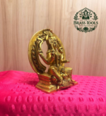 Brass Bhagavathi Statue 5.3 Inch
