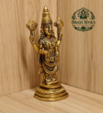 Brass Tirupati Balaji Perumal Idol 7 Inch